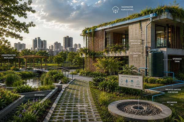 Water Positive Building Design